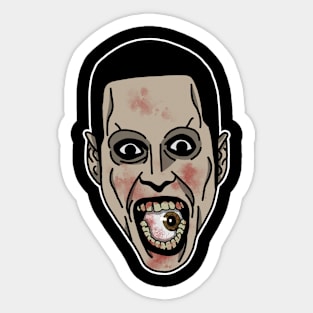 Zombie Face Sticker